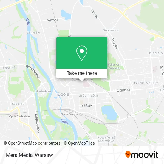 Карта Mera Media