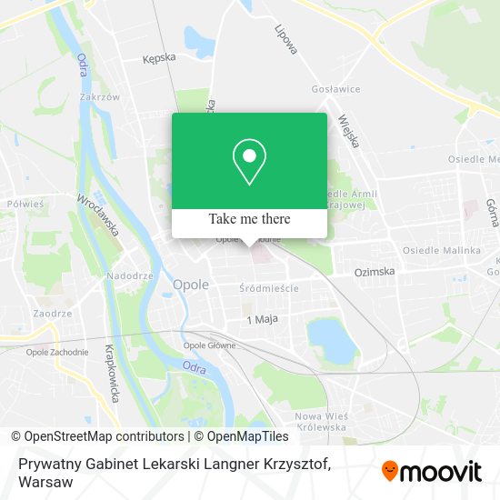 Prywatny Gabinet Lekarski Langner Krzysztof map