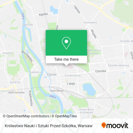 Królestwo Nauki i Sztuki Przed-Szkółka map