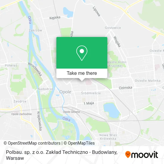 Карта Polbau. sp. z o.o. Zakład Techniczno - Budowlany