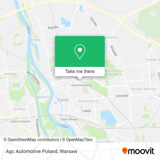 Agc Automotive Poland map