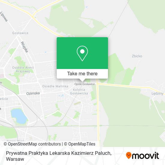 Prywatna Praktyka Lekarska Kazimierz Paluch map