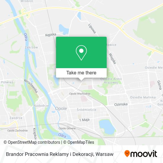 Brandor Pracownia Reklamy i Dekoracji map