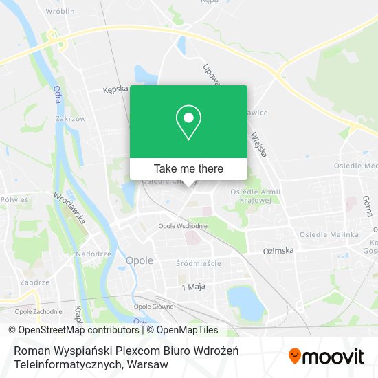 Roman Wyspiański Plexcom Biuro Wdrożeń Teleinformatycznych map