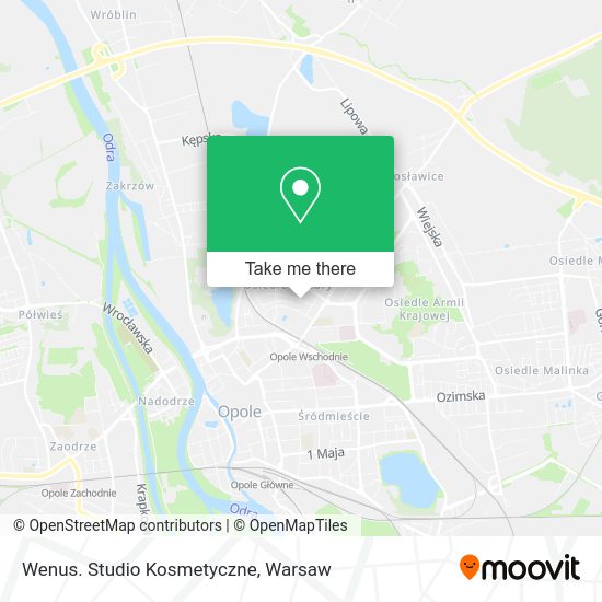 Wenus. Studio Kosmetyczne map