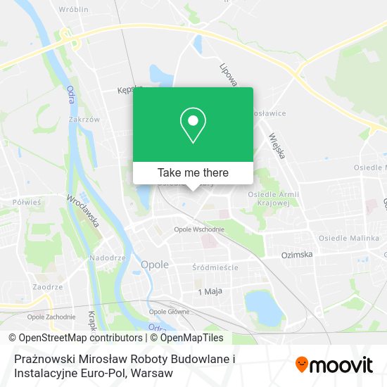 Prażnowski Mirosław Roboty Budowlane i Instalacyjne Euro-Pol map