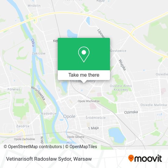 Vetinarisoft Radosław Sydor map