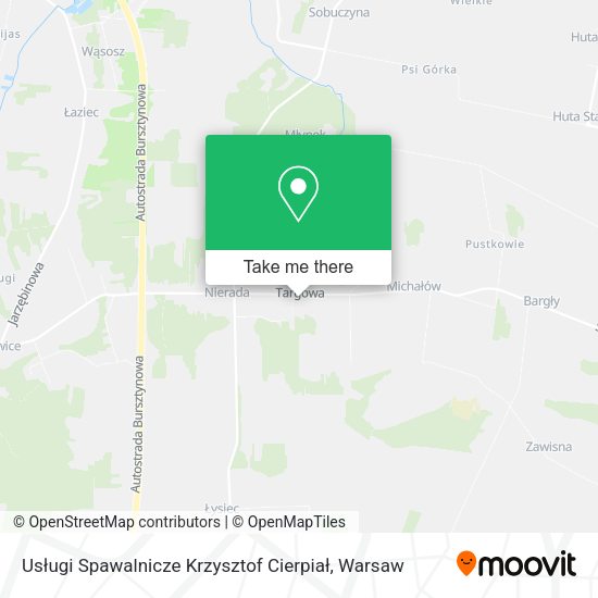 Usługi Spawalnicze Krzysztof Cierpiał map