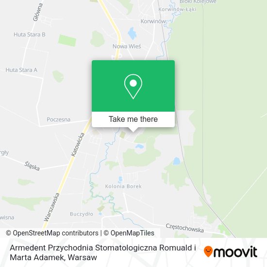 Armedent Przychodnia Stomatologiczna Romuald i Marta Adamek map