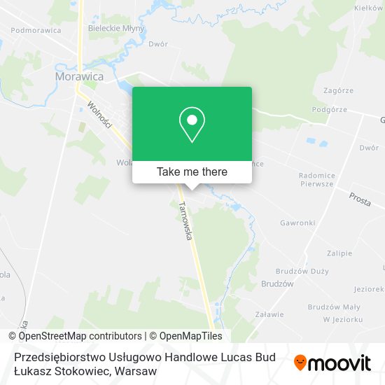 Przedsiębiorstwo Usługowo Handlowe Lucas Bud Łukasz Stokowiec map