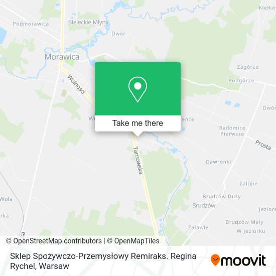 Sklep Spożywczo-Przemysłowy Remiraks. Regina Rychel map