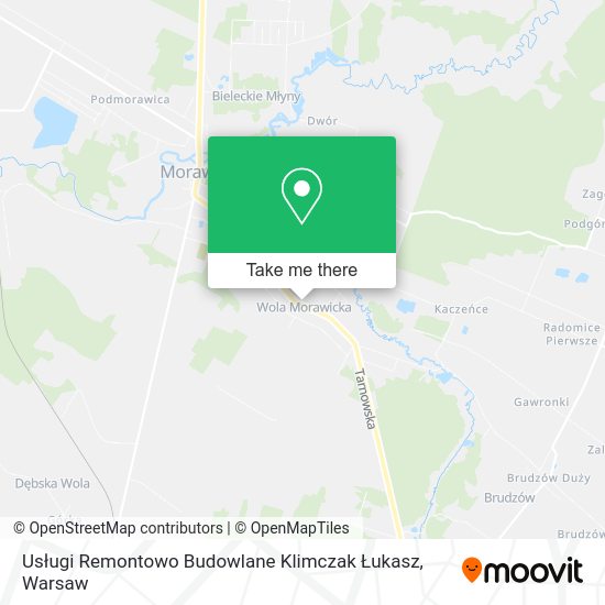 Usługi Remontowo Budowlane Klimczak Łukasz map