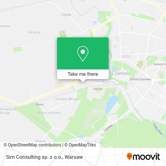 Sim Consulting sp. z o.o. map