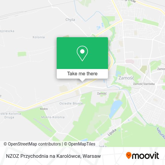 NZOZ Przychodnia na Karolówce map