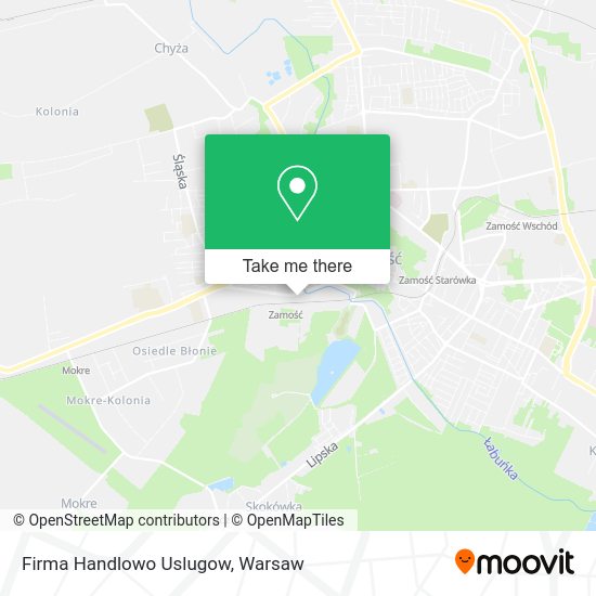 Firma Handlowo Uslugow map