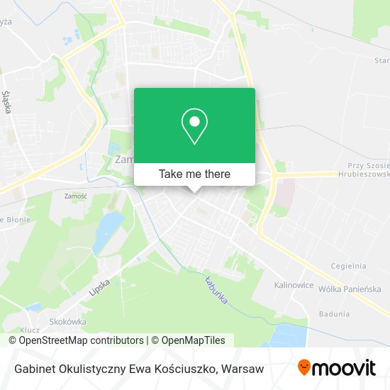 Gabinet Okulistyczny Ewa Kościuszko map