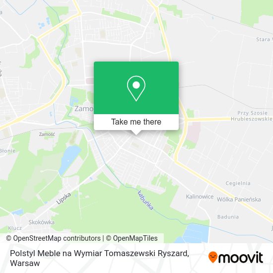 Polstyl Meble na Wymiar Tomaszewski Ryszard map