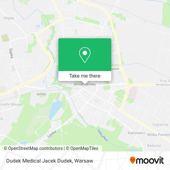 Dudek Medical Jacek Dudek map