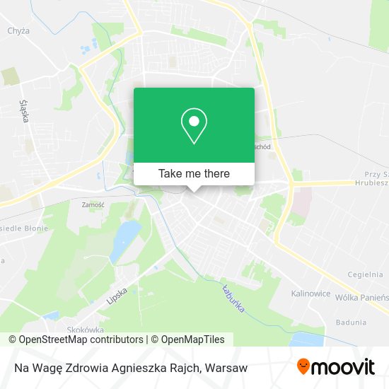 Na Wagę Zdrowia Agnieszka Rajch map