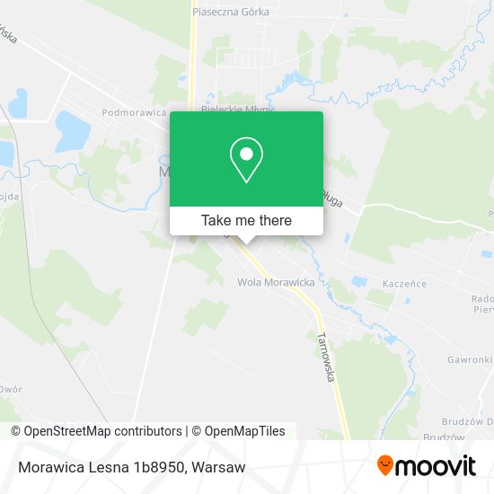 Morawica Lesna 1b8950 map