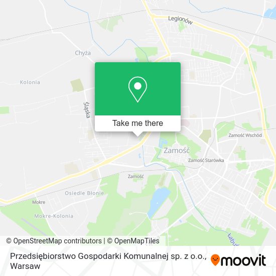 Przedsiębiorstwo Gospodarki Komunalnej sp. z o.o. map