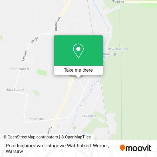 Przedsiębiorstwo Usługowe Waf Folkert Werner map