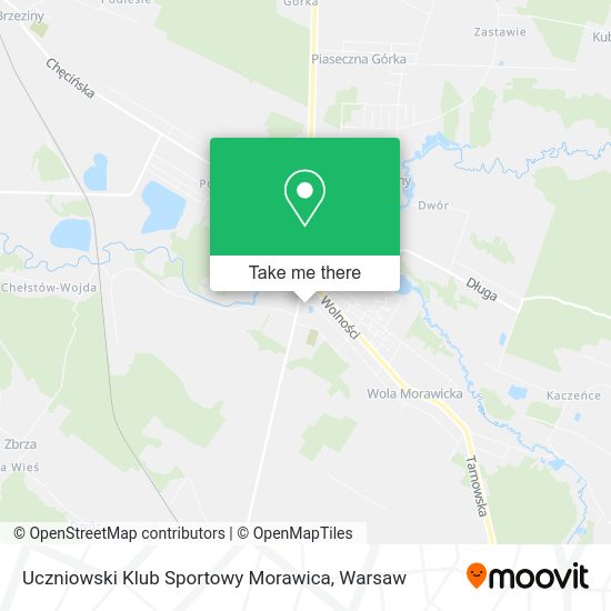 Uczniowski Klub Sportowy Morawica map