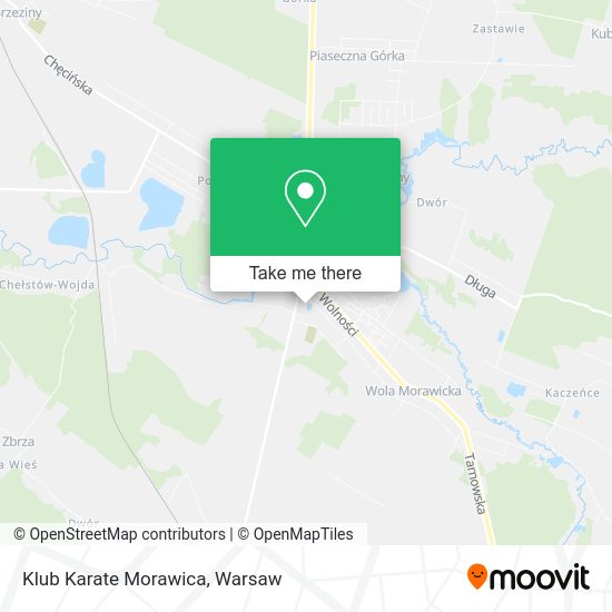 Klub Karate Morawica map