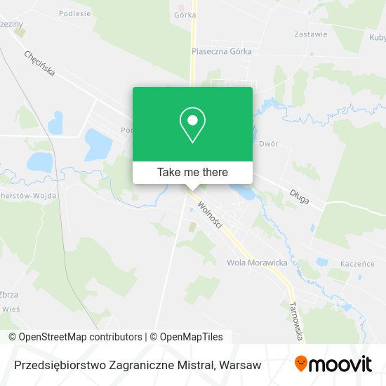 Przedsiębiorstwo Zagraniczne Mistral map