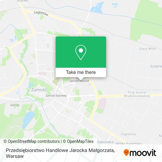 Przedsiębiorstwo Handlowe Jarocka Małgorzata map