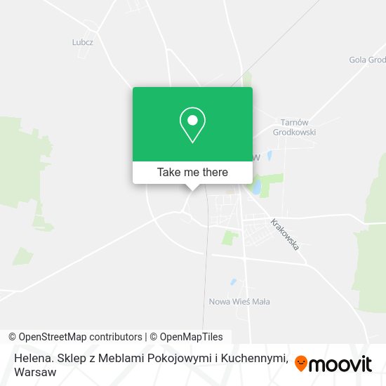 Helena. Sklep z Meblami Pokojowymi i Kuchennymi map