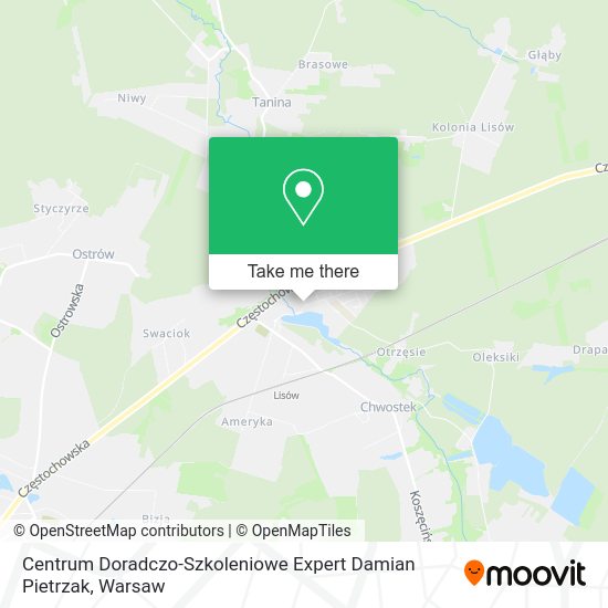 Centrum Doradczo-Szkoleniowe Expert Damian Pietrzak map