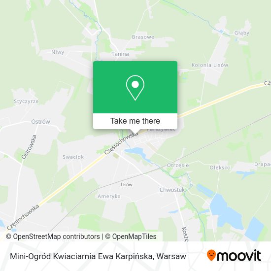 Mini-Ogród Kwiaciarnia Ewa Karpińska map