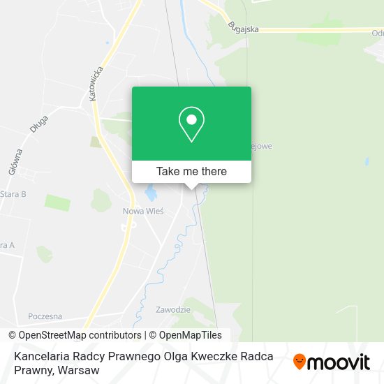 Kancelaria Radcy Prawnego Olga Kweczke Radca Prawny map