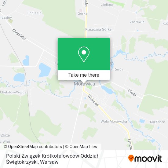 Polski Związek Krótkofalowców Oddział Świętokrzyski map