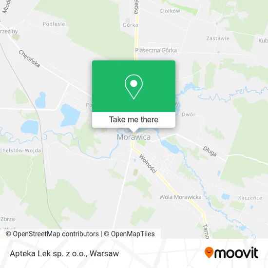 Apteka Lek sp. z o.o. map