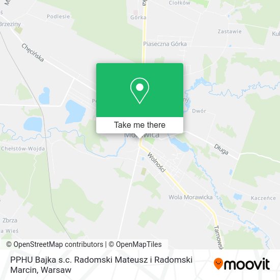 PPHU Bajka s.c. Radomski Mateusz i Radomski Marcin map