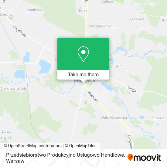 Przedsiebiorstwo Produkcyjno Uslugowo Handlowe map