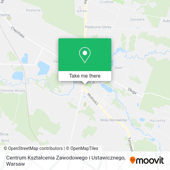 Centrum Kształcenia Zawodowego i Ustawicznego map