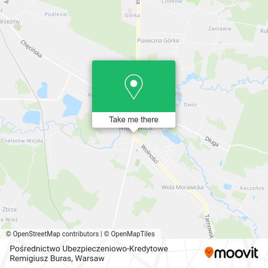 Pośrednictwo Ubezpieczeniowo-Kredytowe Remigiusz Buras map