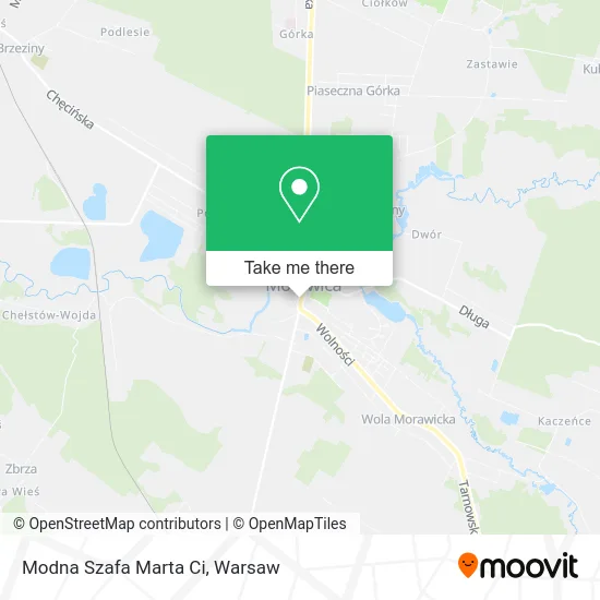 Карта Modna Szafa Marta Ci