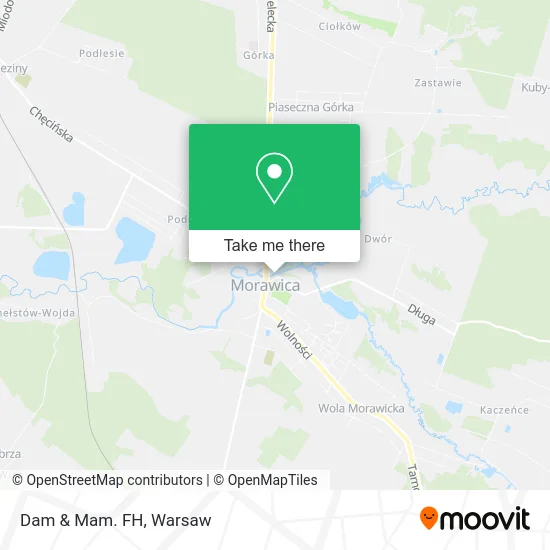 Карта Dam & Mam. FH