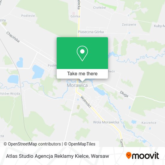 Atlas Studio Agencja Reklamy Kielce map