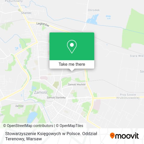 Stowarzyszenie Księgowych w Polsce. Oddział Terenowy map