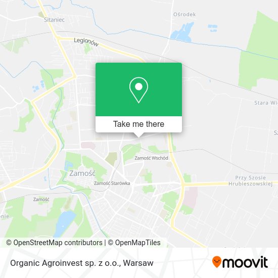 Organic Agroinvest sp. z o.o. map