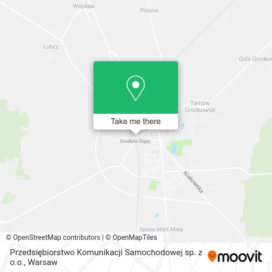 Карта Przedsiębiorstwo Komunikacji Samochodowej sp. z o.o.