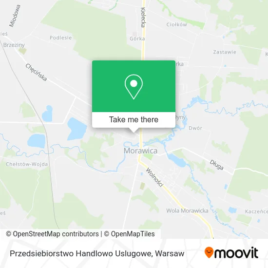 Карта Przedsiebiorstwo Handlowo Uslugowe