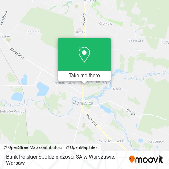 Bank Polskiej Spoldzielczosci SA w Warszawie map