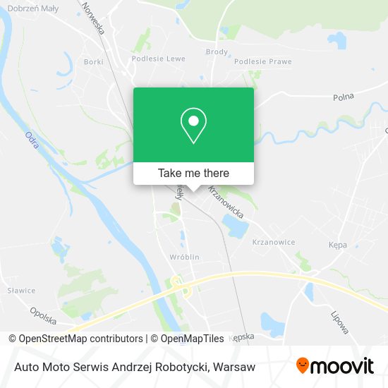 Auto Moto Serwis Andrzej Robotycki map