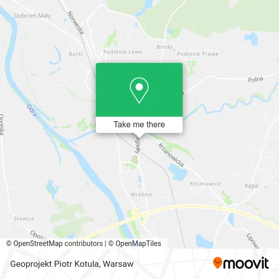Карта Geoprojekt Piotr Kotula